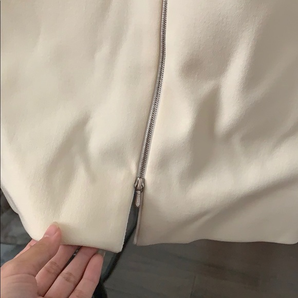 NWT Victoria Beckham white wool dress Sz US 8 - Picture 5 of 10